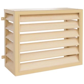 Hhg [nunca Usado] Revestimiento Para El Sistema De Aire Acondicionado/intercambiador De Calor Hhg-560, Cubierta De La Rejilla Protectora, Metal 73 X 97 X 