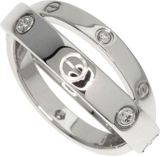 Cartier White Gold (18K) Band Ring (Pre-Owned)