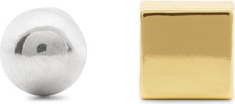 Kate Spade New York Geo Pop Asymmetrical Studs Womens Earring Gold Silver