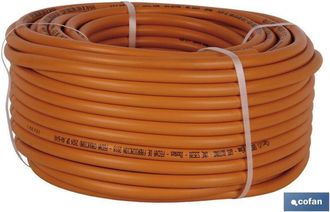 cofan Tubo Gas Flexible Naranja Une 53539 &Oslash;9x60 M