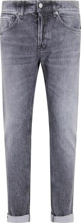 Dondup Jeans George - Heren - Slim Fit Jeans - Zwart - W36 - Denim - Jeans