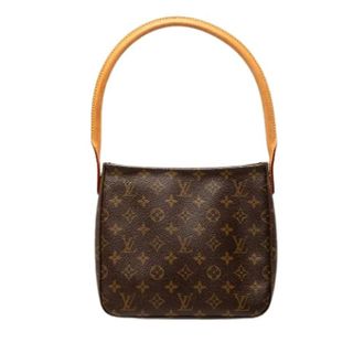 Louis Vuitton Pre-owned Looping MM - Dames - Pre-owned - Bruin - Maat: ONE Size Leer