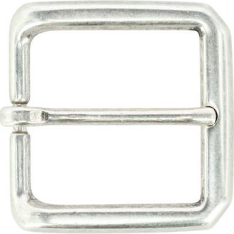 Trafalgar Store 35mm Square Solid Brass Harness Belt Buckle in Silver at Nordstrom
