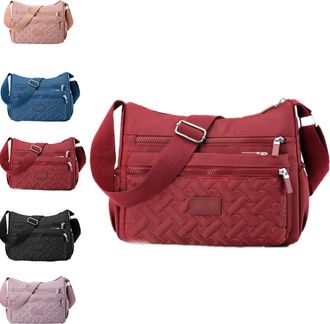 Generic Classic Luxury Large Capacity Crossbody Popularate Bags,Popularate Bag Classic Luxury Crossbody Bag, Womens soft nylon handbag,Suitable for Everyday U