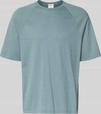 Calvin Klein Regular Fit T-Shirt aus reiner Baumwolle in Helltuerkis, Gr&ouml;&szlig;e XXL