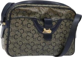 Celine Pre-owned Plastic celine-bags - Dames - Vintage Schoudertas - Blauw - ONE Size - Leer - Vintage