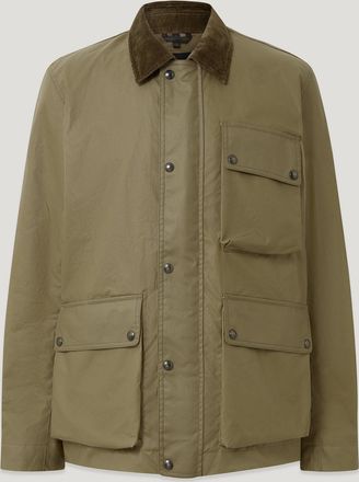 Belstaff Incline Jacket Mens Waxed Cotton Dark Fatigue Green Size 2XL