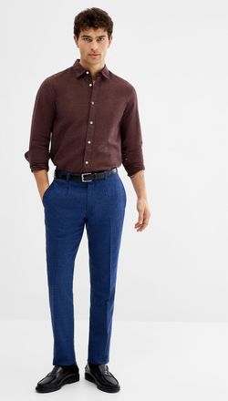 Riviera by Jack Victor Mens Yakima touch of linen pant