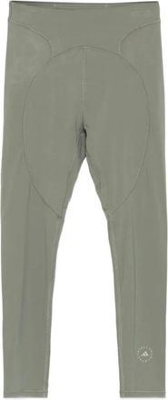 adidas by Stella McCartney Training 7/8 Legging - Dames - Leggings - Groen - L - Tweed - Broeken