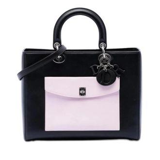 Dior Pre-owned Leather dior-bags - Dames - Pre-owned - Zwart - Maat: ONE Size Leer