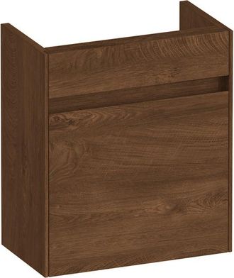 Marcel Breuer Inspire fonteinonderkast - 40x45x22cm - deur linksdraaiend - greeploos - Forest Cacao