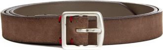 Eleventy Low Suede Belt