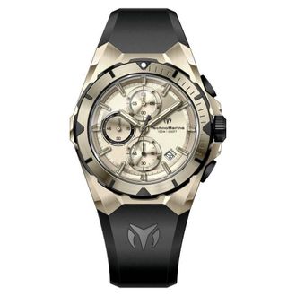 Technomarine Ocean Chronograph Quartz Gold Dial Mens Watch TM-318142