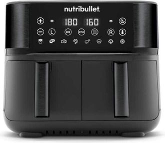 NutriBullet Nutribullet Air Fryer Double Bac Doble 8 L Independiente 2850 W Freidora De Aire Caliente Negro