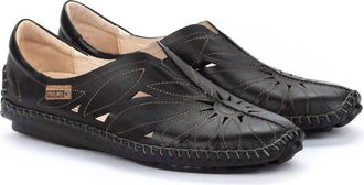 Pikolinos Womens Jerez Slip-On Shoes In Black