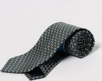 Ferragamo Cravatta Artù Ferragamo in seta stampata