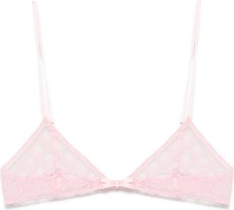 Gucci Roze Strik Detail Ondergoed - Dames - BHs - Roze - XS - Ondergoed