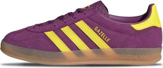 adidas Fitness, Dames, Paars, 39 1/3 EU, Leer, Gazelle Indoor W