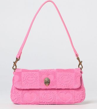Kurt Geiger Mini borsa a spalla Pickle in spugna di cotone con stampa grafica