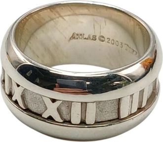 Tiffany & Co. Silver Silver 925 Band Ring (Pre-Owned)