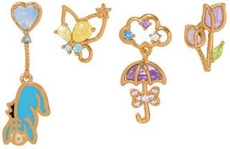 Girls Crew Disney Eeyore Set of 4 Stud Earrings in Gold at Nordstrom