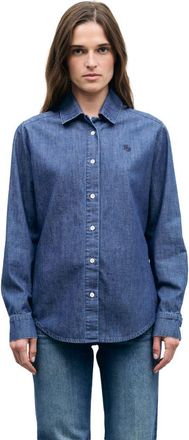 Gerard Darel Lucy Denim Shirt in Jeans at Nordstrom, Size 12
