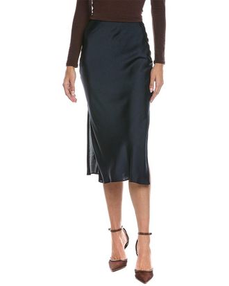Brunello Cucinelli Satin Slip Skirt