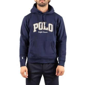 Ralph Lauren Heren, Sweatshirts & Hoodies, Blauw, Maat: XL Katoen