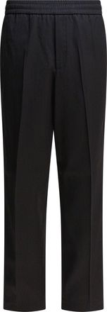 Golden Goose Wool Jogging Pants Trousers Nero-Uomo