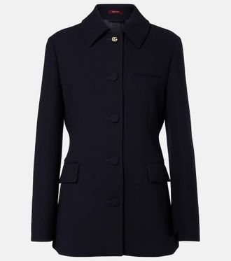 Gucci Double G wool jacket