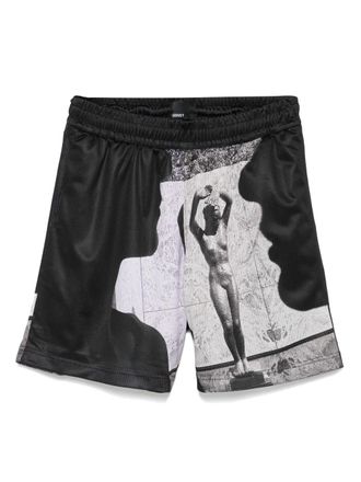 Rassvet La Melancolia Statue shorts - Zwart