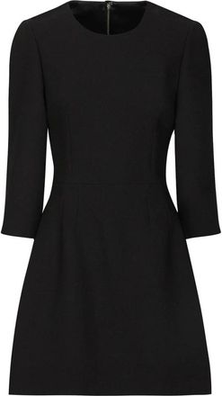 Dolce & Gabbana Elegante Zwarte Jurk voor Vrouwen - Dames - Korte kleedjes - Zwart - L - Kleedjes