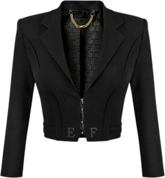 Elisabetta Franchi Donna, Giacche, Nero, M, new