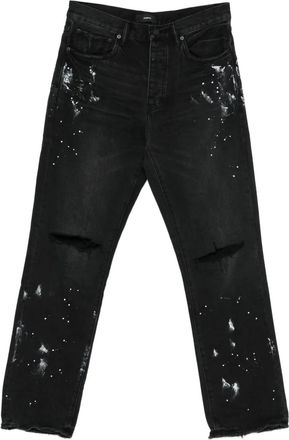 Purple Gerafelde jeans - Zwart