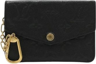 Louis Vuitton Pre-owned Wallets, female, Black, Size: ONE SIZE Pre-owned Monogram Empreinte Coin Case M60633