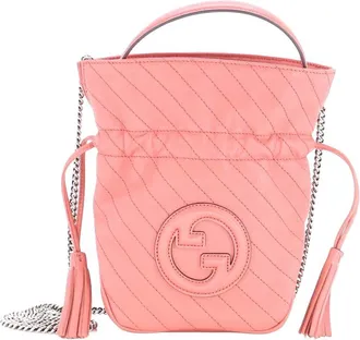 Gucci Blondie Nm Bucket Bag Diagonal Quilted Mini (Authentic Pre-Loved)