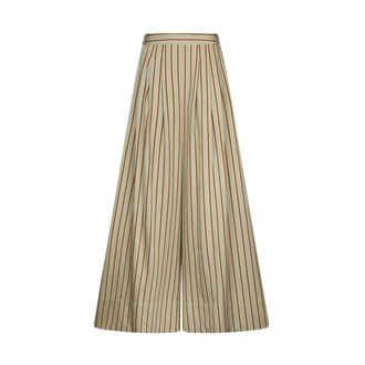 Liu Jo Pantaloni a gamba larga - - Trousers - Donna - Verde - L
