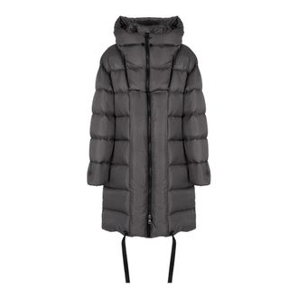 La Haine Inside Us Piumino lungo con cappuccio - - Coats - Uomo - Grigio - M