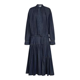 Dries Van Noten Mujer, Vestidos, Azul, Talla: 2XS