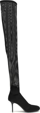 Courr&egrave;ges Black Polyamide Over The Womens Knee