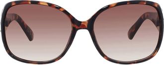 Nine West Brown Oval Ladies Sunglasses 10262002.KHL BRNBRN