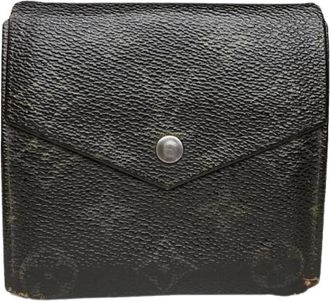 Louis Vuitton Pre-owned Leren Portemonnee - unisex - Vintage Accessoires - Bruin - ONE Size - Leer - Vintage