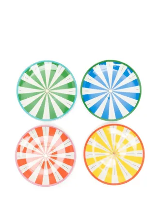 Jonathan Adler Portofino onderzetters (10 cm) - Oranje