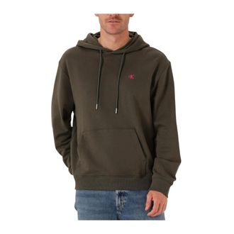 Calvin Klein Hoodies & sweatvesten, Heren, Grijs, 2Xl, Katoen, Monogram Hoodie voor heren