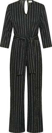Kaffe Jumpsuit KAkatrine Regular fit black white