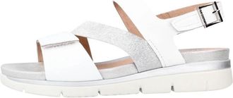 Stonefly Glitter Wedges Elody Model - Dames - Sleehakken - Wit - 36 EU - Schoenen