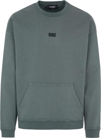 Dsquared2 Sweatshirt - Heren - Sweatshirts & Hoodies - Grijs - Maat: M