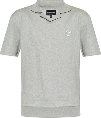 Giorgio Armani Hombre, Camisetas, Gris, Talla: XL