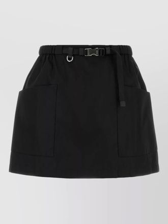 Prada high-waisted mini skirt