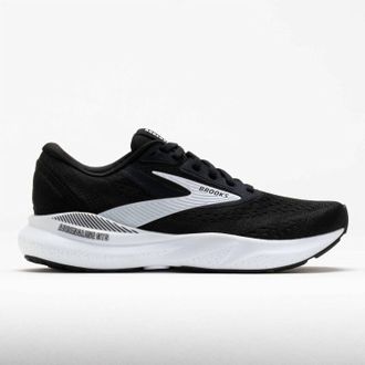 Brooks Mens Adrenaline Gts 24 Running Shoes In Black/white
